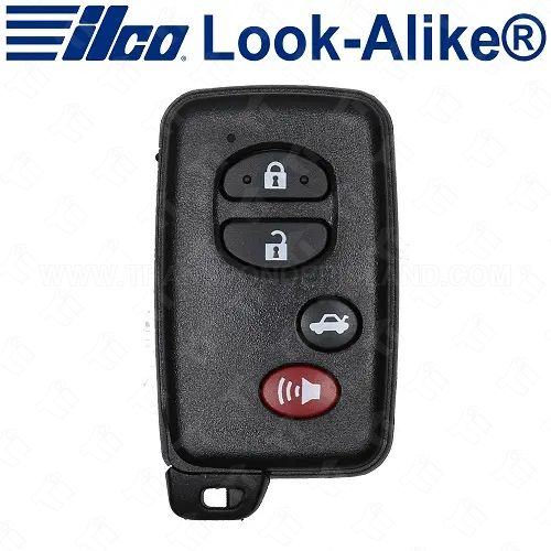 Ilco Subaru Smart Key - 4B Trunk - PRX-SUB-4B3 - Replaces: 88835-CA060, 88835-SG040