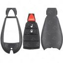 Chrysler Dodge Jeep Fobik Shell and Rubber Pad - 3B - IYZ-C01C