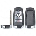 2018 - 2025 Ford Smart Key Shell Case 4B Hatch with Emergency Key
