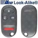 Ilco Honda Keyless Entry Remote 4B with Option - RKE-HON-4B3