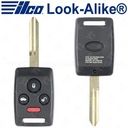 Ilco Subaru Legacy Tribeca Remote Head Key 4B Trunk - RHK-SUB-4B5 - 57497AG35A