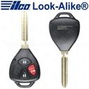 Ilco Scion iQ tC xD Remote Head Key 3B - RHK-TOY-3BG3