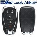 Ilco Chevrolet Camaro, Malibu Cruze XL8 Smart Key 5B Trunk / Remote Start-PRX-CHEVY-5B2 13529662