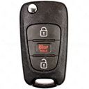 2012 - 2013 Kia Rio Remote Flip Key 3B Gen 1 - TQ8-RKE-3F02 (UB) - High Security