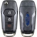 Strattec 2015 - 2025 Ford 3 Button High Security Remote Head Flip Key - 5923667